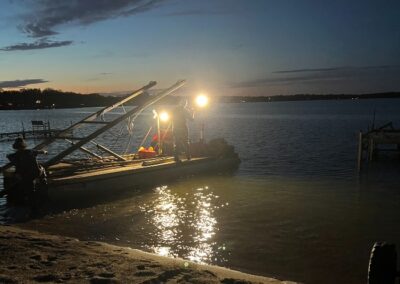 Night dock install Annandale